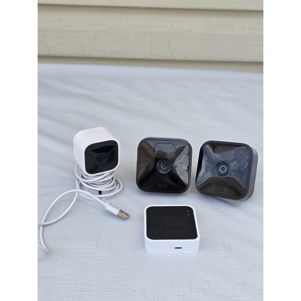 Blink Sync Module 2 Bundle w/ Blink Mini Indoor Camera & 2 Blink Outdoor 3rd Gen